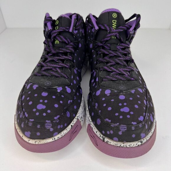 Li-Ning Mens ABCK015-3 Purple Wade Chillout 2 NBA All-Star Size 9 Casual Shoes - Picture 3 of 9